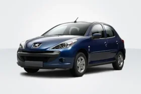 پژو 207 دنده ای سقف شیشه