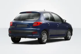 پژو 207 دنده ای سقف شیشه